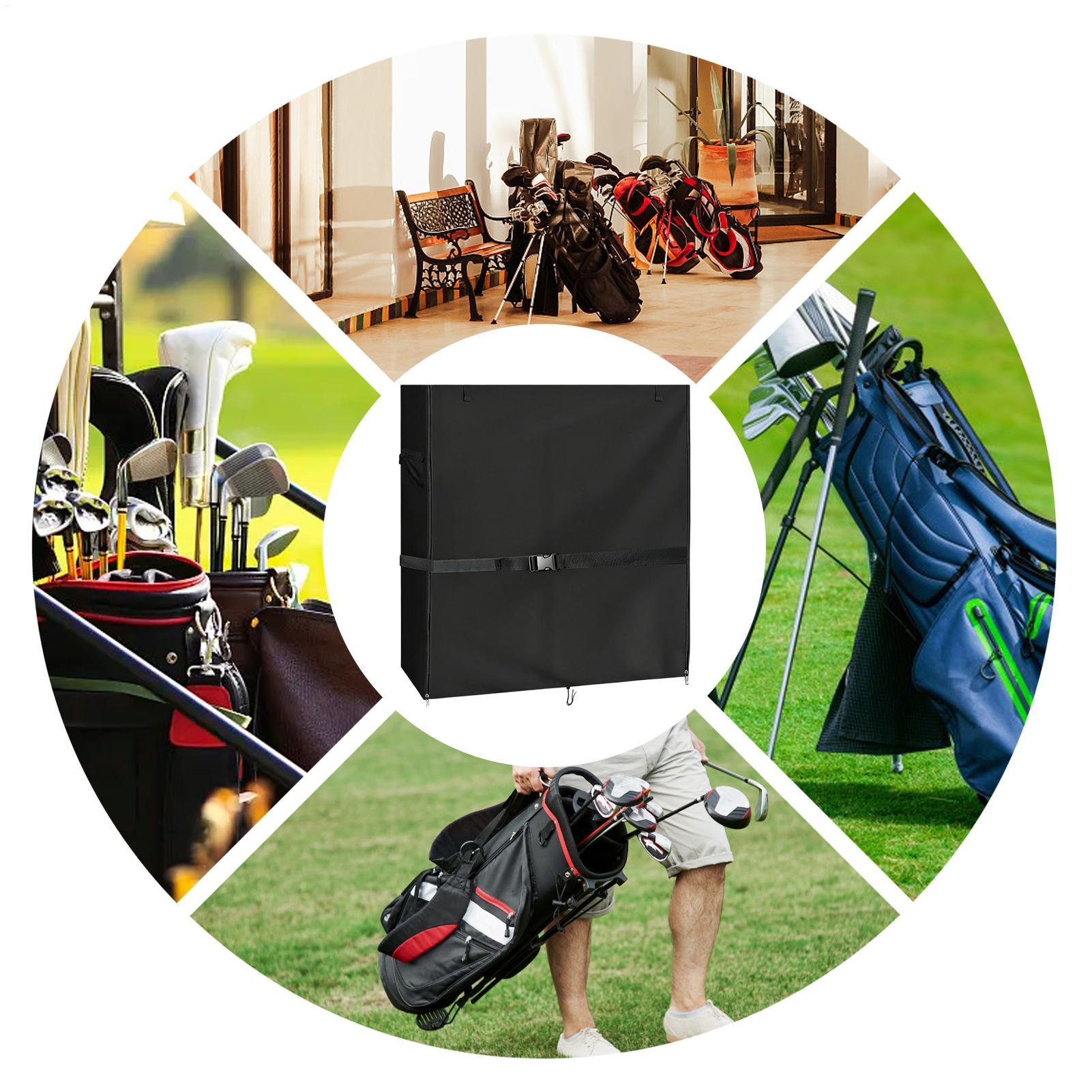 Golf Equipment Garage Storage - ผ้าคลุมกันฝนสำหรับถุงกอล์ฟ ผ้าคลุมอเนกประสงค์สำหรับจัดเก็บอุปกรณ์กอล์ฟ ผ้าคลุมสำหรับจัดเก็บอุปกรณ์กีฬา ของเล่น และของใช้ในบ้าน