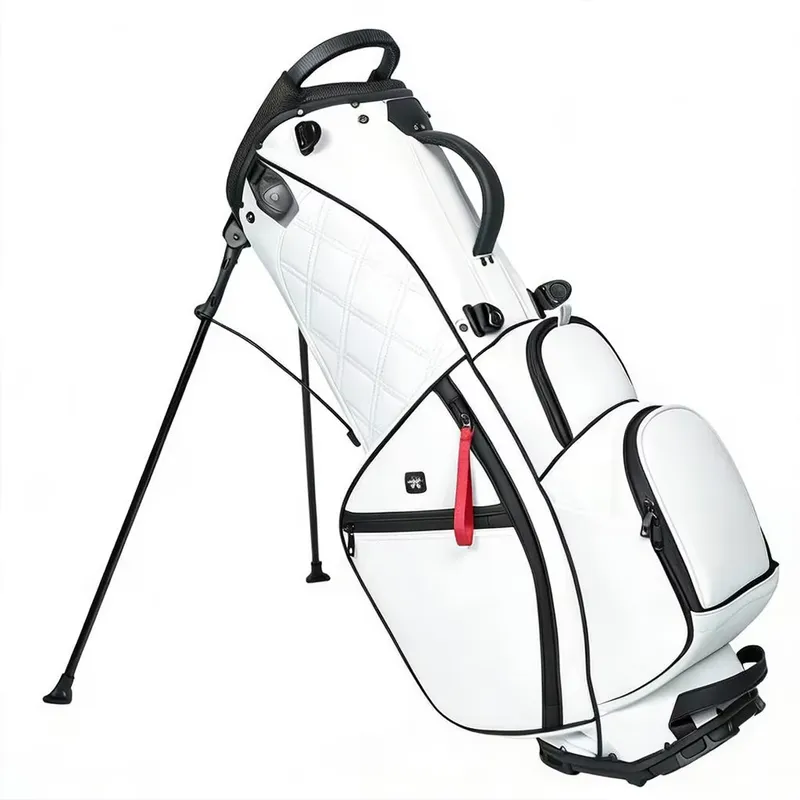 Golf Equipment Logos - กระเป๋ากอล์ฟแบบตั้งได้ ASL GOLF พร้อมโลโก้สั่งทำ วัสดุหนัง PU