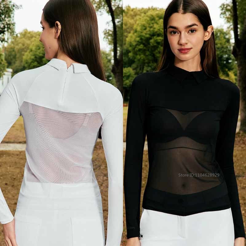 เสื้อยืดคอปกโปโลสำหรับผู้หญิง  - Golf Equipment Women บทวิจารณ์และราคา