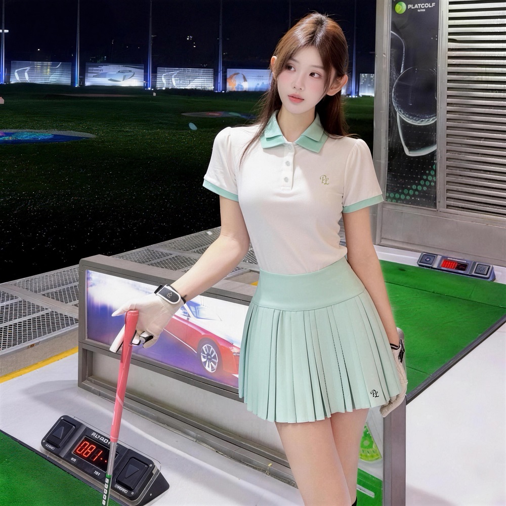 PL กอล์ฟเสื้อโปโลคอปกคู่สำหรับ - Golf Equipment Women บทวิจารณ์และราคา