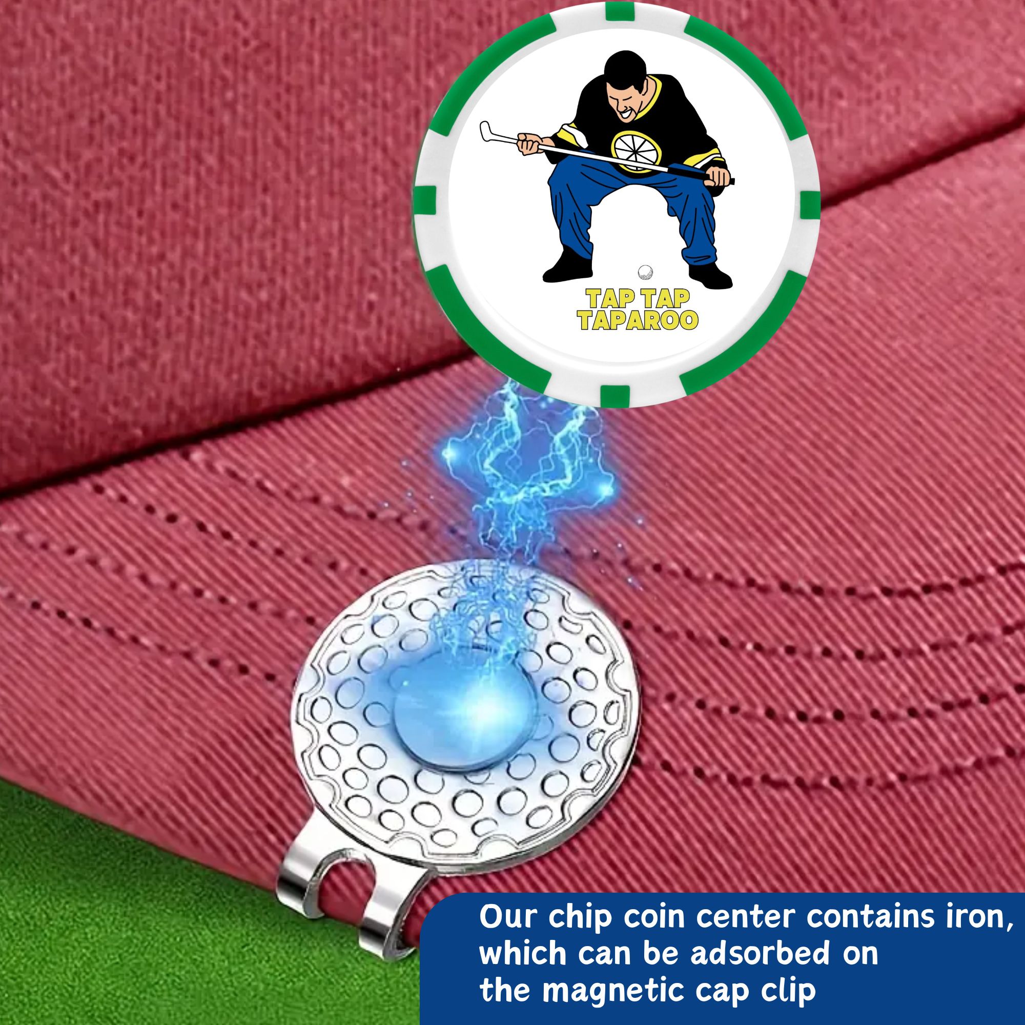 เครื่องหมายลูกกอล์ฟ ABS Golf P - Ball Marker Set บทวิจารณ์และราคา