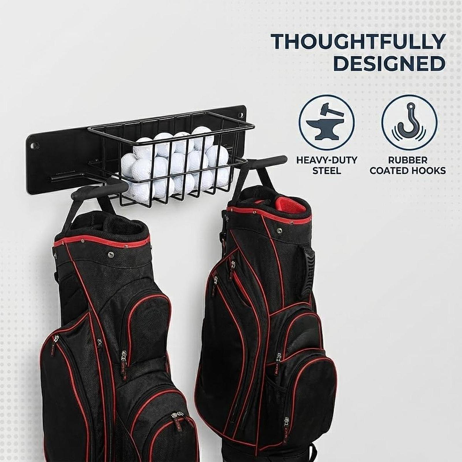 ชั้นวางอุปกรณ์กอล์ฟติดผนังแบบป - Golf Equipment Garage Storage บทวิจารณ์และราคา