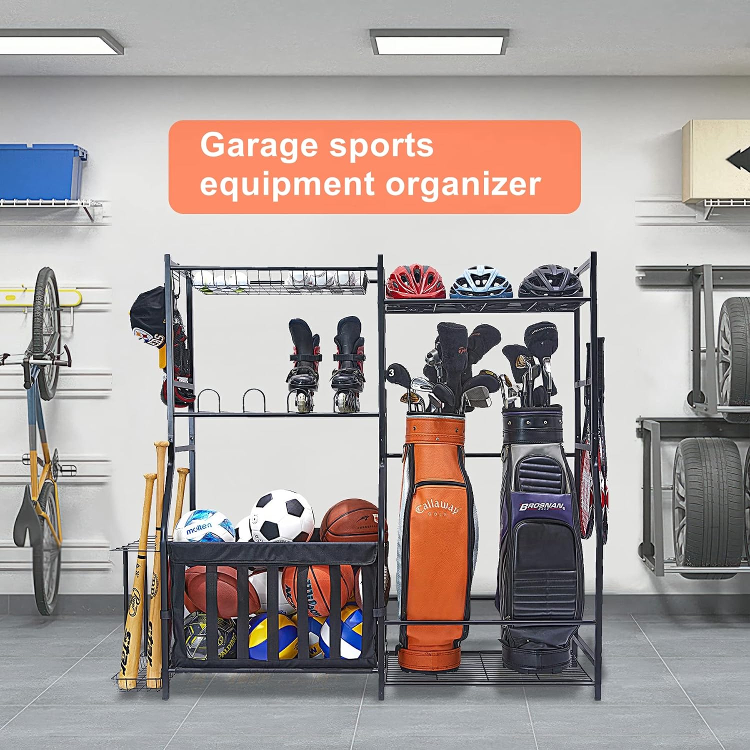 ชั้นวางอุปกรณ์กีฬาในโรงรถ ที่ว - Golf Equipment Garage Storage บทวิจารณ์และราคา