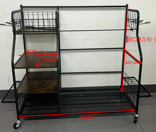 ชั้นวางอุปกรณ์กอล์ฟแบบเคลื่อนย - Golf Equipment Garage Storage บทวิจารณ์และราคา