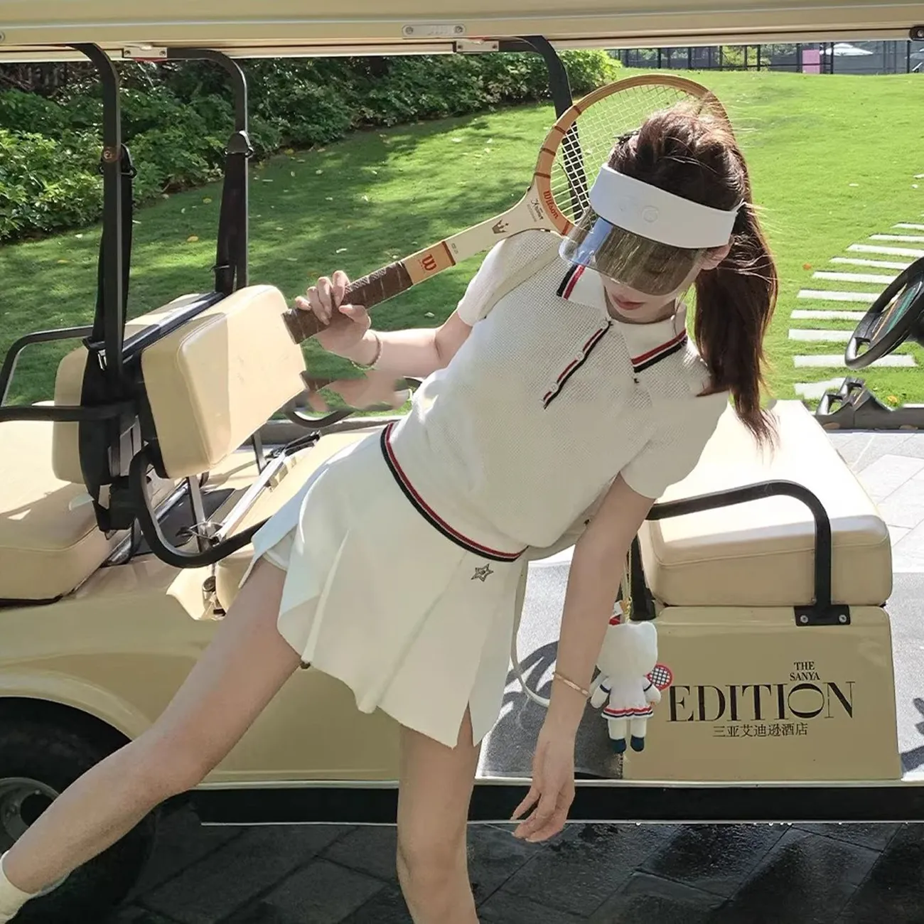 ชุดกอล์ฟผู้หญิงสำหรับฤดูร้อน ซ - Golf Equipment Women บทวิจารณ์และราคา