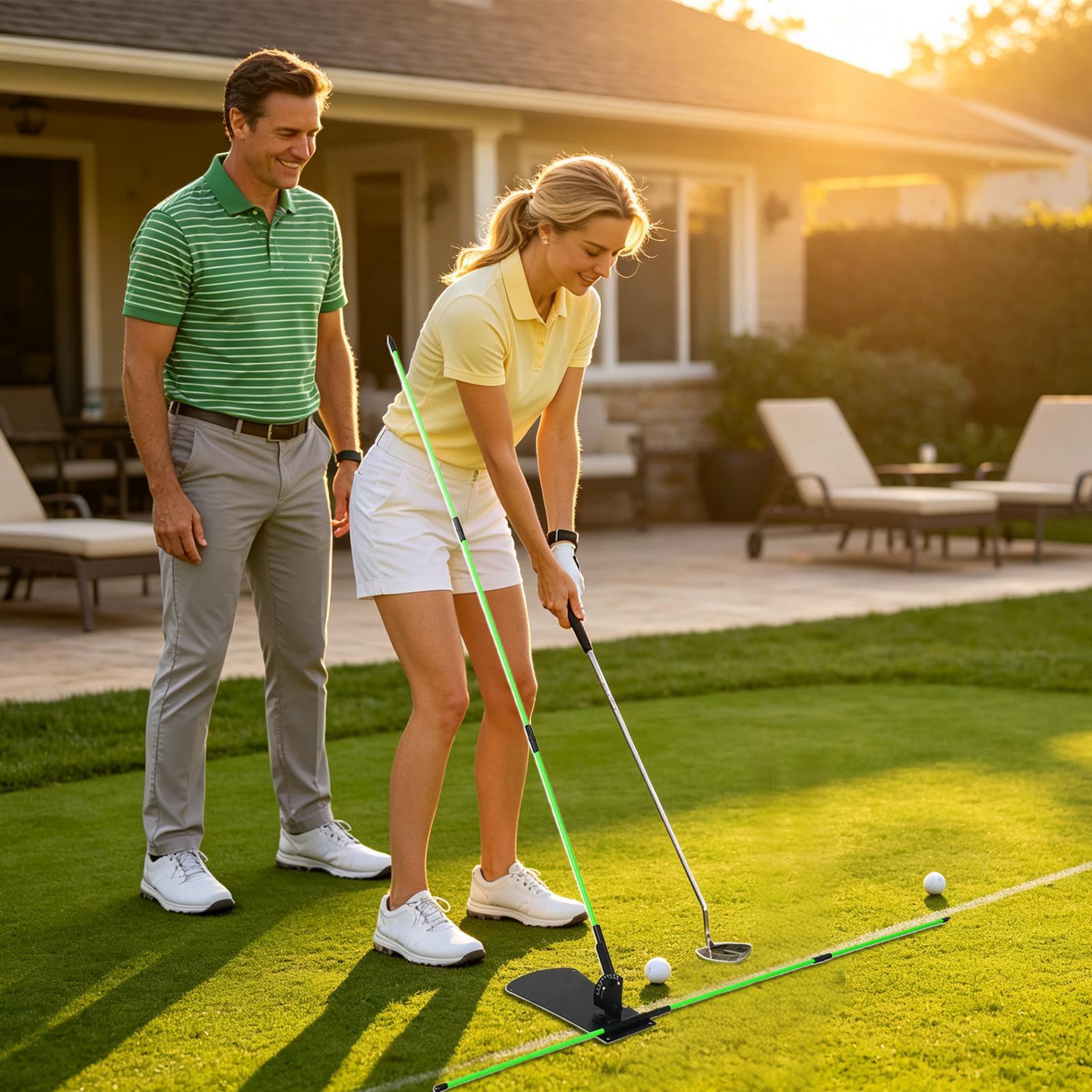 อุปกรณ์ฝึกการจัดแนววงสวิงกอล์ฟ - Golf Equipment Women บทวิจารณ์และราคา