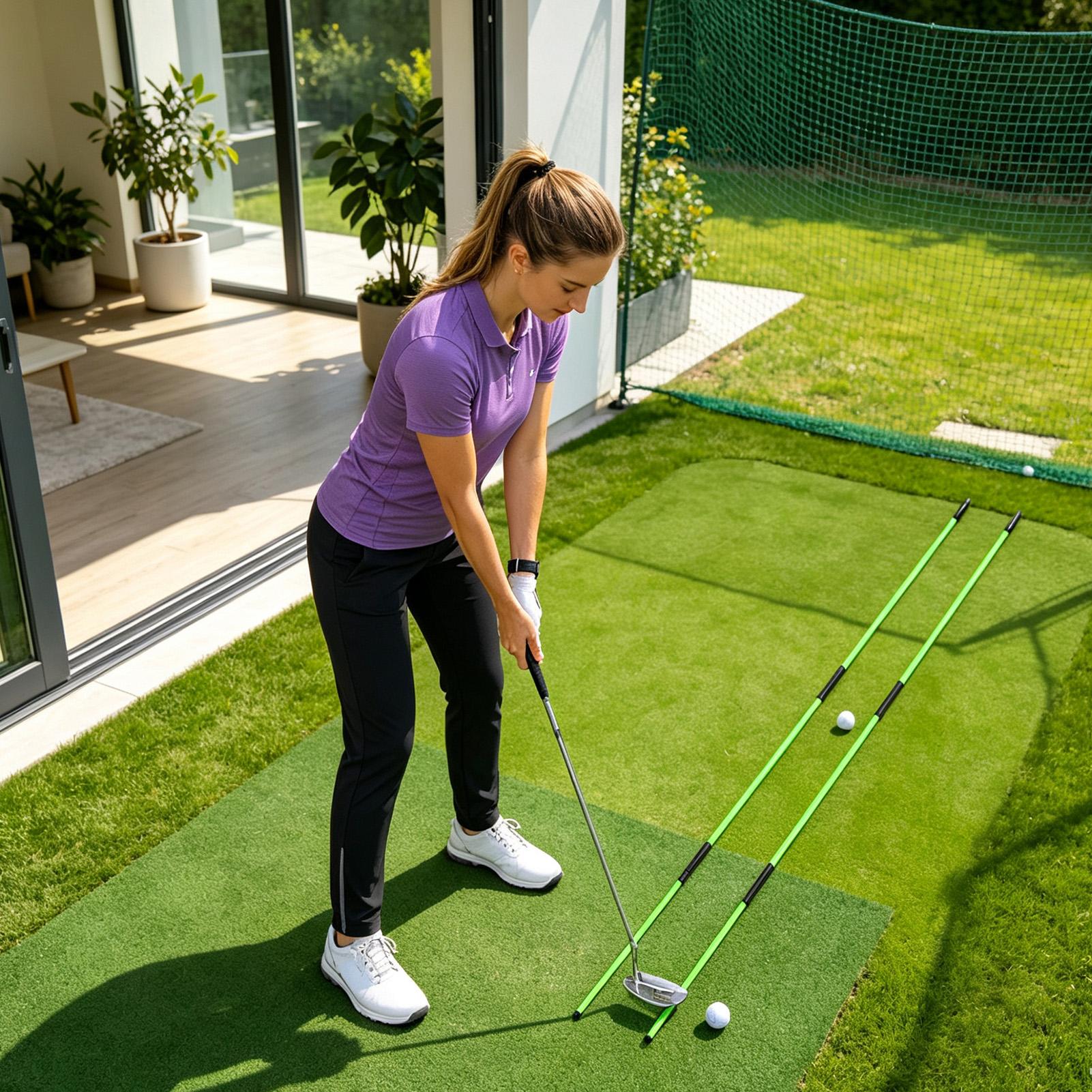 อุปกรณ์ฝึกการจัดแนววงสวิงกอล์ฟ - Golf Equipment Women บทวิจารณ์และราคา