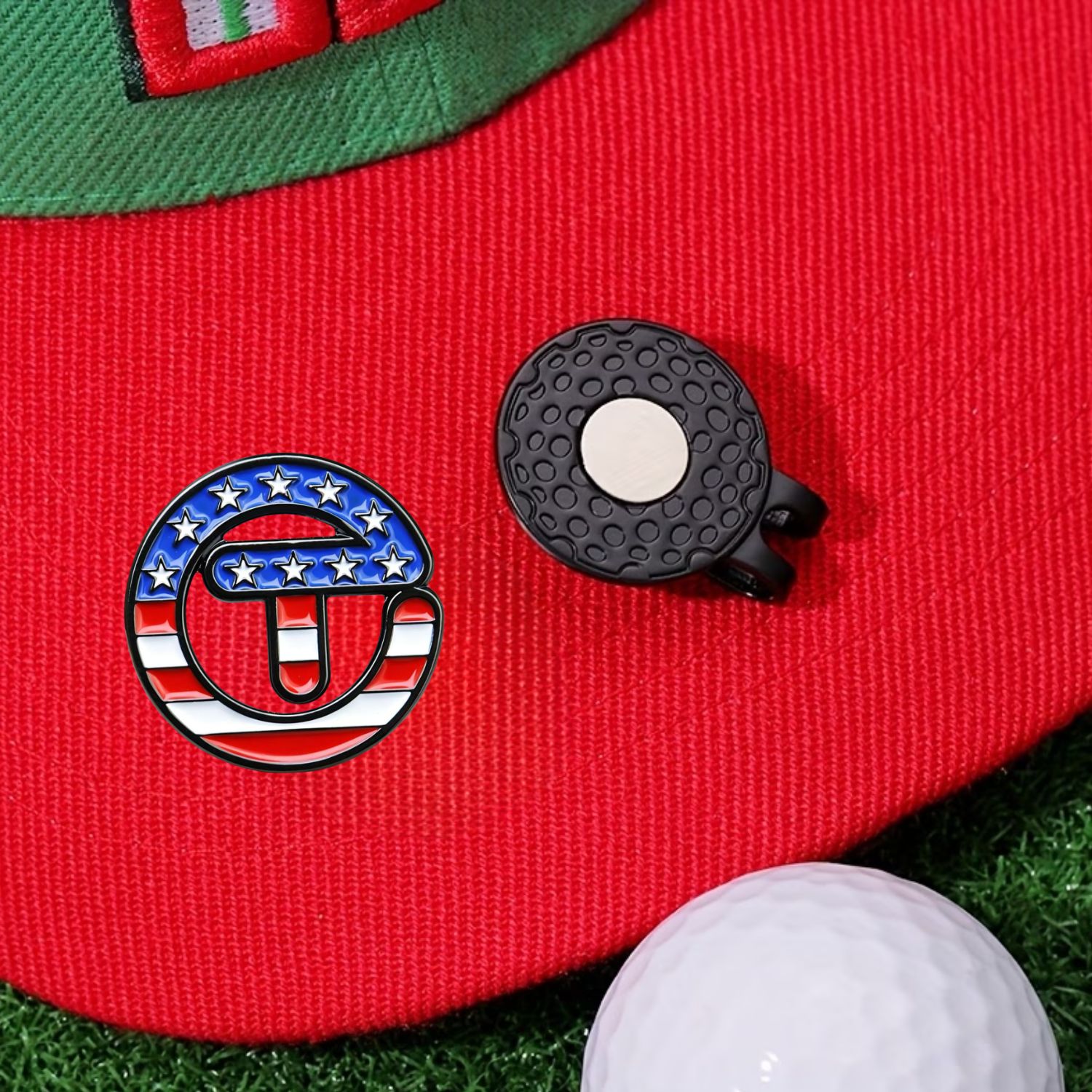 ที่หนีบหมวกแม่เหล็กพร้อมที่ทำเ - Ball Marker Set บทวิจารณ์และราคา