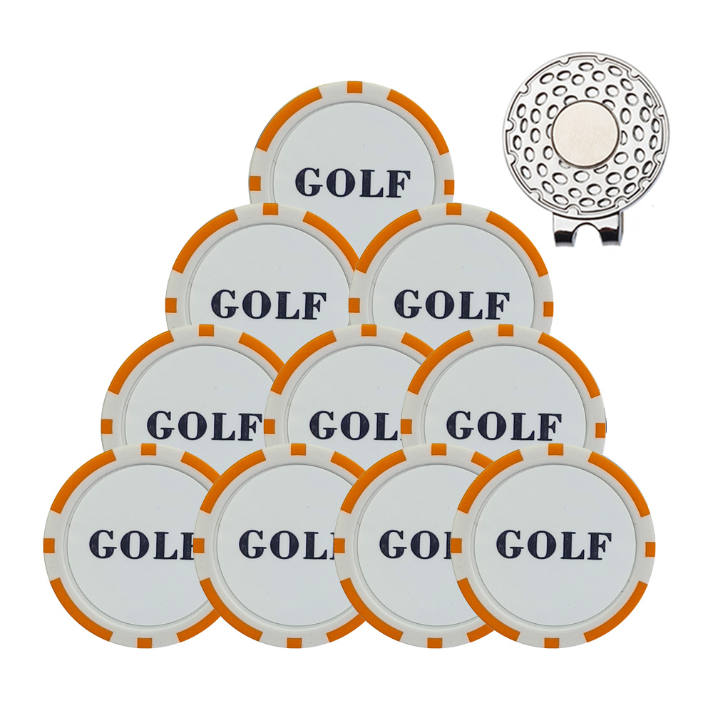 10 ชิ้น ตัวทำเครื่องหมายลูกกอล - Ball Marker Set บทวิจารณ์และราคา